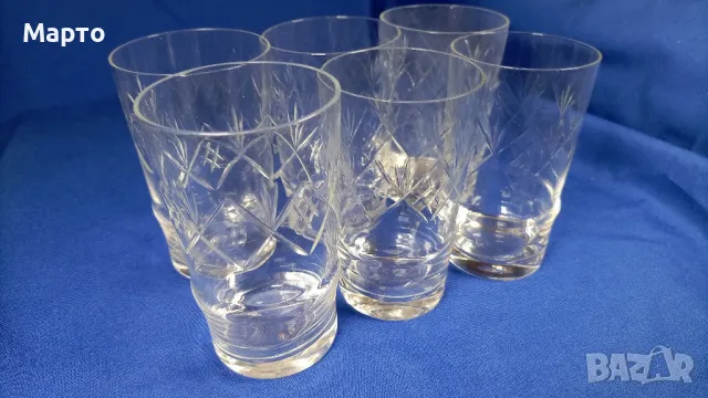 Кристални чаши, вода, безалкохолно, 6 бр, снимка 7 - Чаши - 50168960