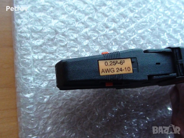 Weidmüller Stripax ULtimate - MADE IN GERMANY - ЧИСТО НОВИ ПРОФЕСИОНАЛНИ Автомат. Клещи 0,25 - 6 mm², снимка 7 - Клещи - 50955986