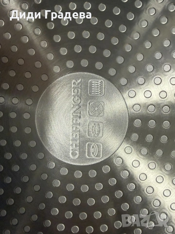 Комплект тигани Cheffinger розово с мраморно покритие – 3 части за всяка кухня - розов цвят, снимка 7 - Съдове за готвене - 53948389