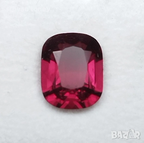 Рядък 1.85кт. естествен, нетретиран вишнево-червен шпинел от Мианмар (Бирма)! Нов!, снимка 10 - Други - 53563279