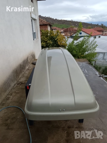 Багажник Кутия Автобокс за автомобил Kamei Starbox 470 Made in Germany, снимка 4 - Аксесоари и консумативи - 52369603