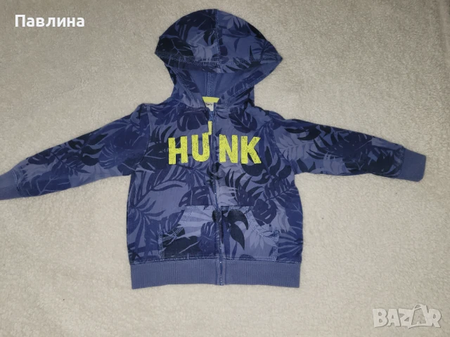 Лот от 9 Бебешки Блузки с Дълъг Ръкав - 12-18м, снимка 9 - Бебешки блузки - 51417530