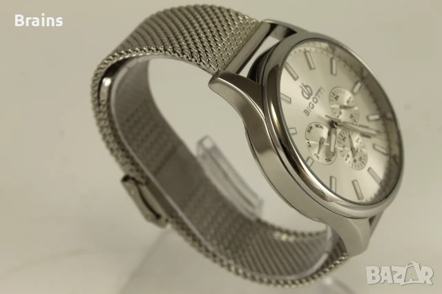 BIGOTTI MILANO Мъжки Кварцов Часовник Dual Time, снимка 6 - Мъжки - 51020074