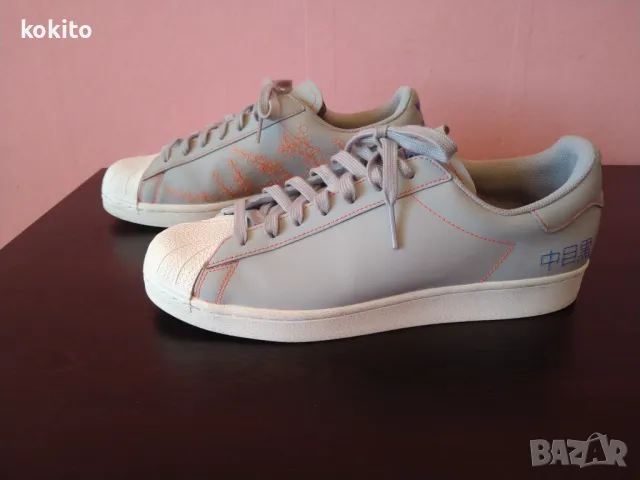 Adidas superstar - оригинални маратонки номер 45 като нови , снимка 6 - Маратонки - 47168138