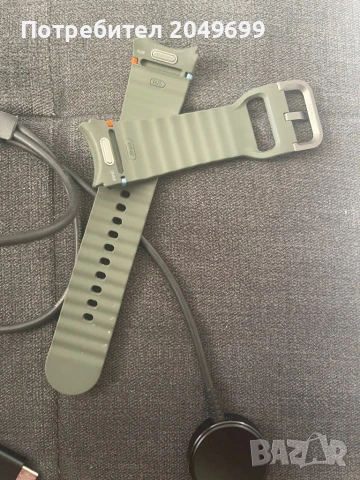 GALAXY WATCH 7 44 mm ОРИГИНАЛНА КАИШКА+ОРИГИНАЛНО ЗАРЯДНО, снимка 2 - Смарт гривни - 51109152