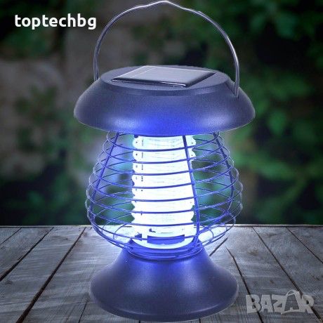 Градински соларен фенер против комари 2 в 1, снимка 2 - Други - 45095768