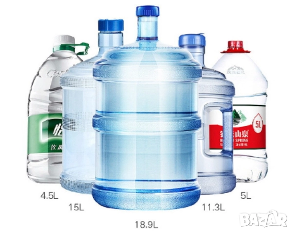 Помпа за вода акумулаторна Rosberg , с USB, Бяло с черно, снимка 6 - Други стоки за дома - 52055557