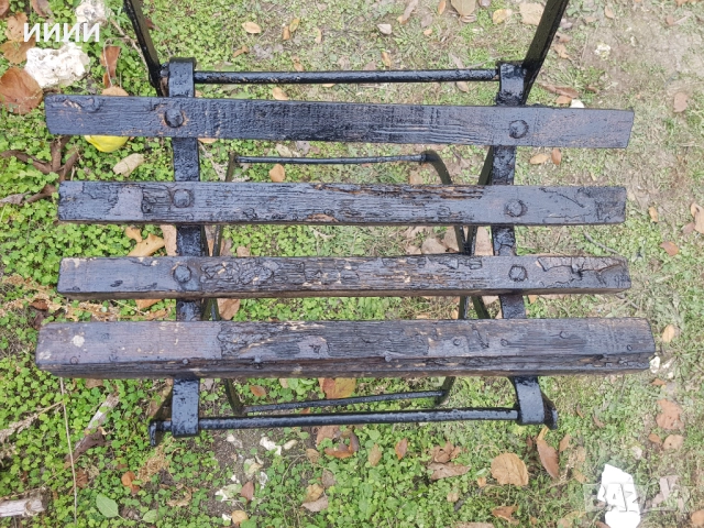 Кован сгъваем стол, снимка 4 - Антикварни и старинни предмети - 51824263