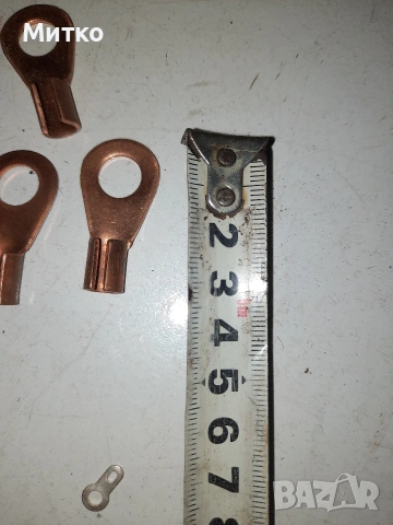 Медни кабелни обувки различни размери, снимка 5 - Кабели - 53611660