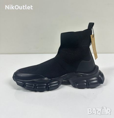 Yourturn Black Ankle Sock Sneakers, снимка 2 - Други - 45132494