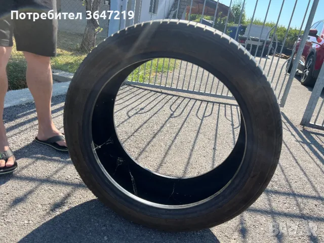 4броя летни гуми bridgestone potenza , снимка 2 - Гуми и джанти - 46915032