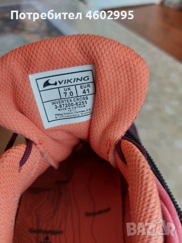 Обувки за спорт и туризъм Viking , снимка 4 - Маратонки - 53595279