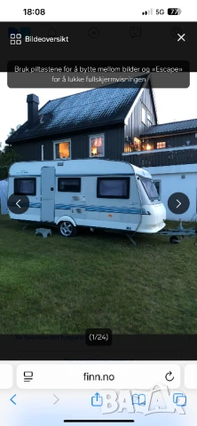 Каравана Hobby 470, снимка 1