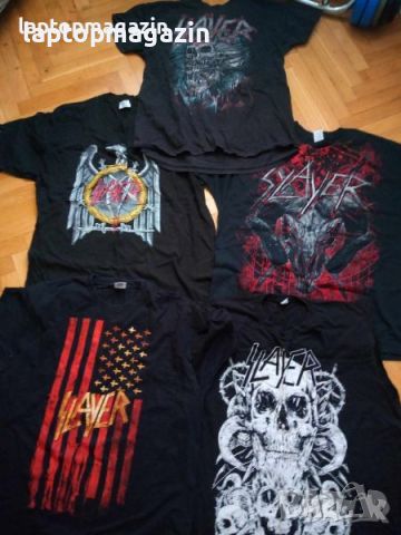 Оригинални винтейдж тениски на Slayer, снимка 1 - Тениски - 45572516