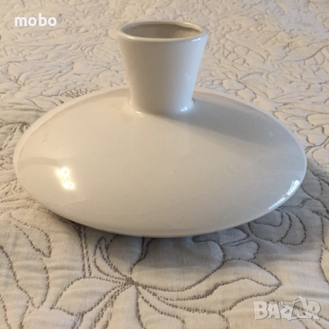 ВАЗА, бяла , керамична, производител: PHILIPPI / Германия., снимка 2 - Вази - 51974859