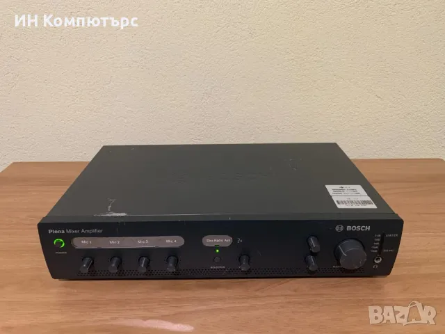 Продавам миксерен усилвател Bosch PLE-1MA120-EU, снимка 2 - Ресийвъри, усилватели, смесителни пултове - 49239180