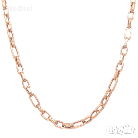 Златен синджир 7,73гр. 48,0см. 14кр. проба:585 модел:34116-5, снимка 2 - Колиета, медальони, синджири - 52444341