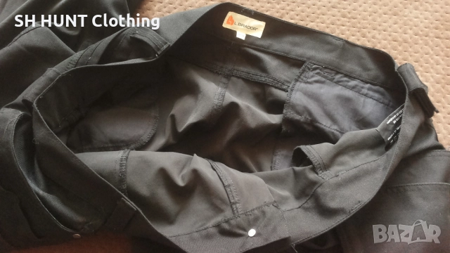 L.Brador Stretch Work Shorts размер 4-5XL еластични къси работни панталони под коляното W4-373, снимка 16 - Панталони - 52075568