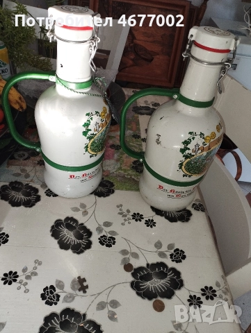 красиви рисувани шишети, снимка 7 - Антикварни и старинни предмети - 52924878