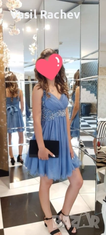 Елегантна рокля,размер S, снимка 2 - Рокли - 54167359