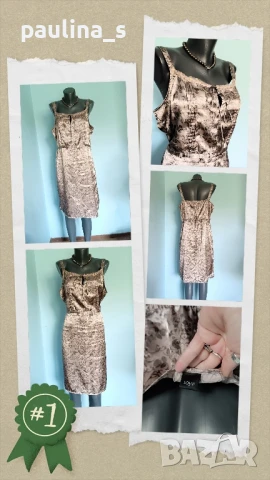 Два различни броя / Маркова рокля с открити рамене "Soya" и "Betsey Johnson" New York , снимка 3 - Рокли - 51024041