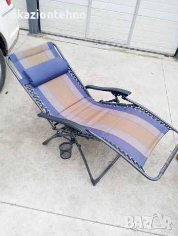 Къмпинг стол шезлонг, снимка 3 - Други - 53053100