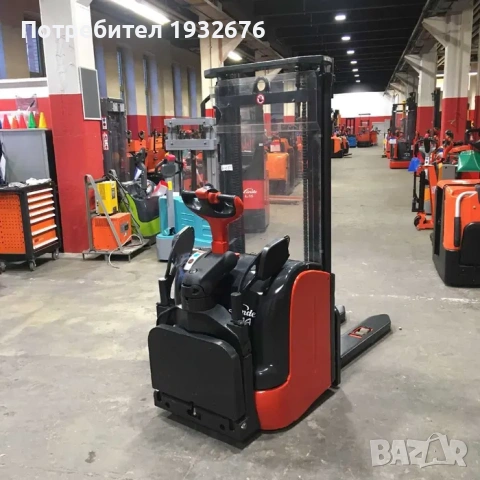 Стакер Linde L14AP -1400 kg., снимка 2 - Индустриална техника - 54067194