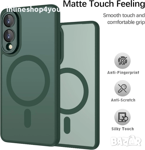 Матов MAGSAFE Кейс за Samsung Galaxy S25 EDGE , снимка 8 - Калъфи, кейсове - 51854685