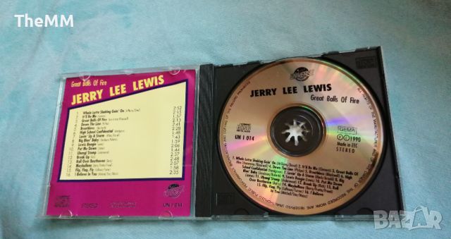 Jerry Lee Lewis - Great Balls of Fire, снимка 2 - CD дискове - 45601850