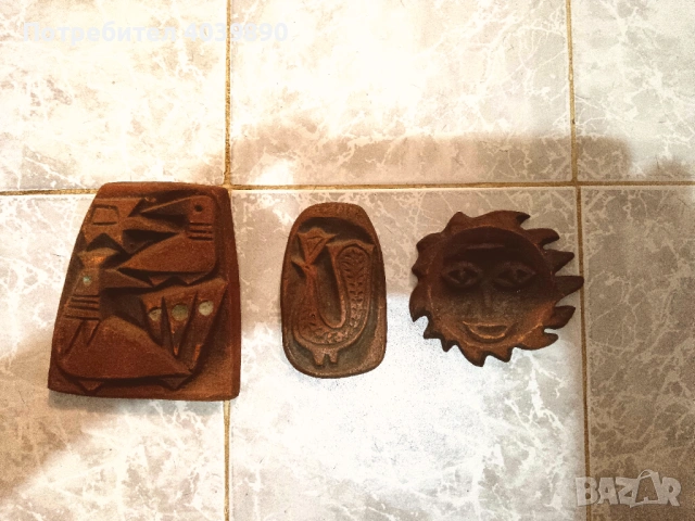 Стари глинени орнаменти, снимка 4 - Антикварни и старинни предмети - 53933768