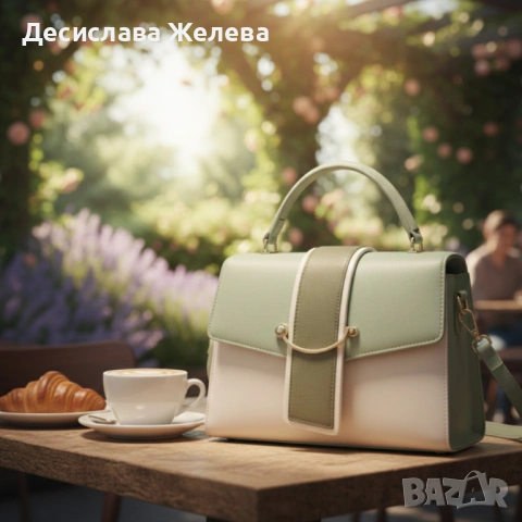 Елегантна дамска чанта в 7 цвята - компактна и стилна за всеки повод, снимка 4 - Чанти - 53396941