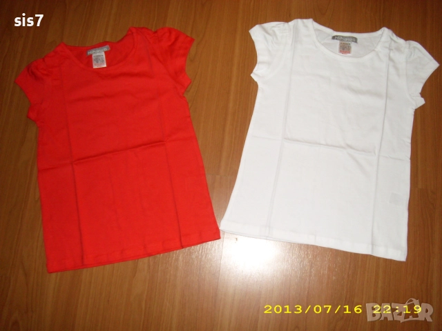 2 нови блузки от Франция по 6 лв., снимка 2 - Детски тениски и потници - 51707577