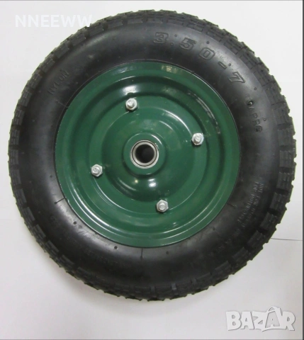 Гуми Гума - Колело за строителна количка 3.5/-7, снимка 2 - Градинска техника - 26951815