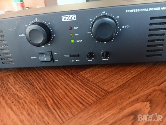 Крайно стъпало/усилвател Mohr Professional Amp160, снимка 4 - Ресийвъри, усилватели, смесителни пултове - 51241113