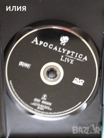 Apocalyptica – 2001 - Live(DVD-Video, PAL)(Symphonic Metal), снимка 2 - DVD дискове - 45975355