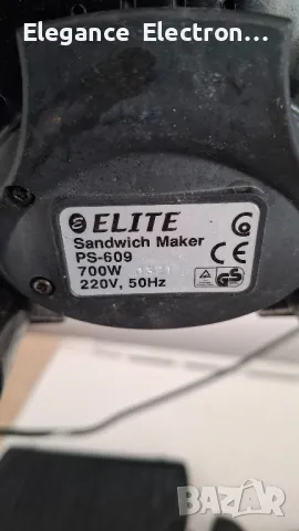 Тостер Elite 700w+6бр приставки. , снимка 10 - Тостери - 48717189