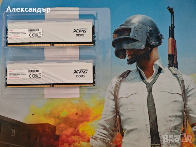 RAM памет XPG Lancer Blade RGB 32GB 2x16 DDR5 6000MHz CL30 БЯЛА, снимка 2 - RAM памет - 53203208