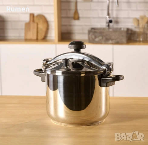 Тенджера под налягане Taurus Classic Moments 4L , снимка 4 - Съдове за готвене - 53403914