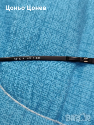 Оригинални слънчеви очила Ray Ban модел RB 3218 006, снимка 4 - Слънчеви и диоптрични очила - 53492625