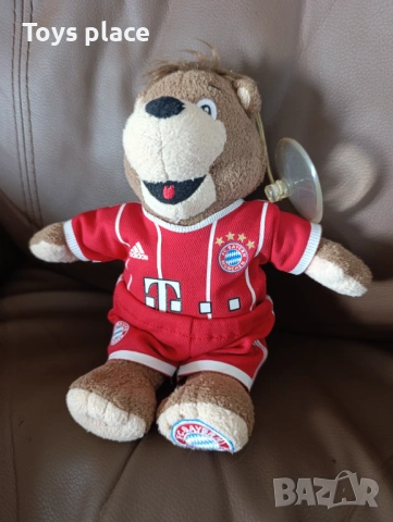 Колекционерско плюшено мече Bayern Munich Байерн Мюнхен , снимка 6 - Фен артикули - 53559849