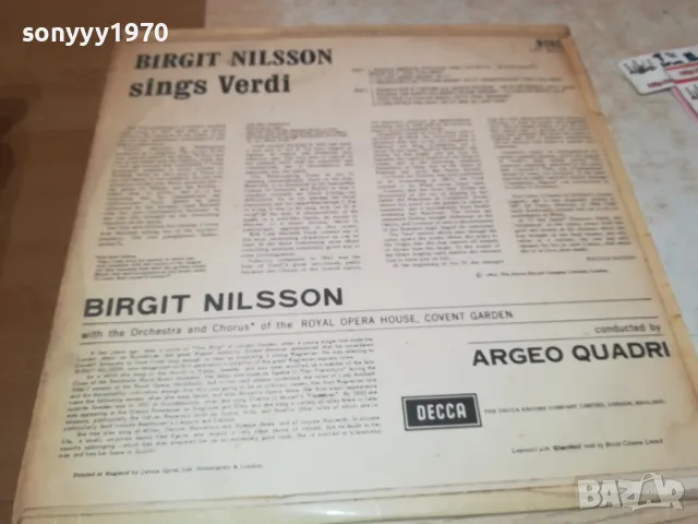 BIRGIT NILSSON-MADE IN ENGLAND-ПЛОЧА 1108240845, снимка 10 - Грамофонни плочи - 46870753