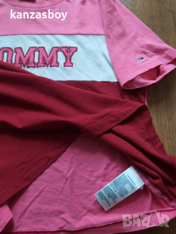 Tommy Hilfiger T-Shirt - страхотна дамска тениска С, снимка 6 - Тениски - 44940799
