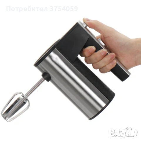 Кухненски миксер SERANOVA Home – Метални бъркалки, лек и мощен, снимка 5 - Миксери - 53099459
