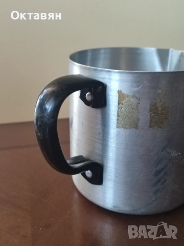 Стара алуминиева мярка, канче кутия за храна, снимка 10 - Кутии за храна - 52745721