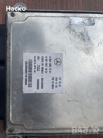 ECU Запалване за Mercedes Engine OM651 C E CLS GLK A6519007500, снимка 2 - Части - 47092496