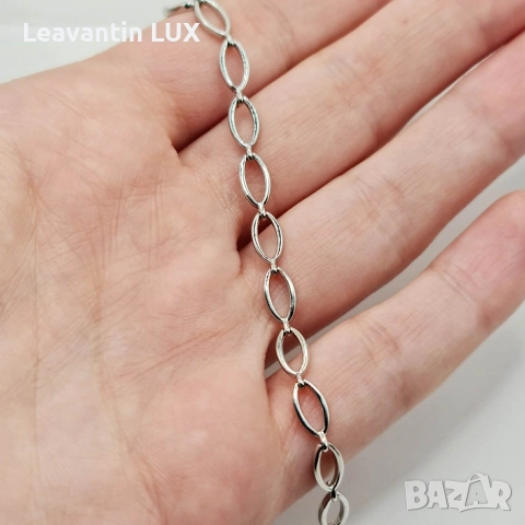 🤍Сребърна гривна „Свързаност“ 🤍, снимка 2 - Гривни - 52871037