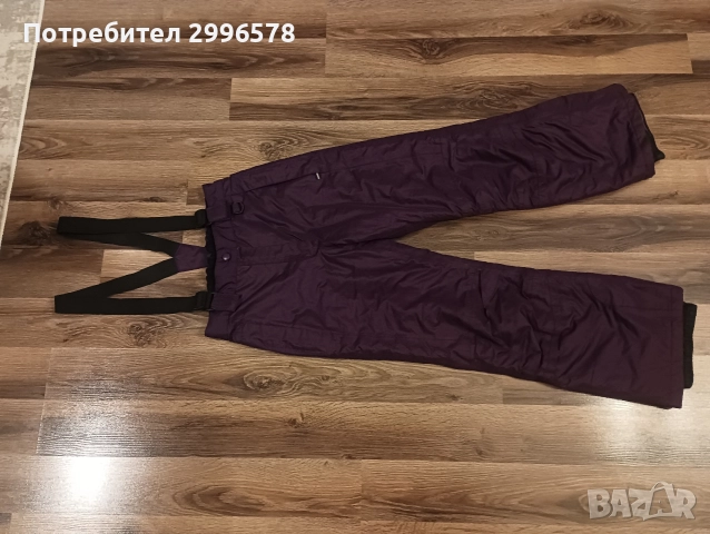 Детски ски панталон номер 134 / 140 за момиче дамски лилав