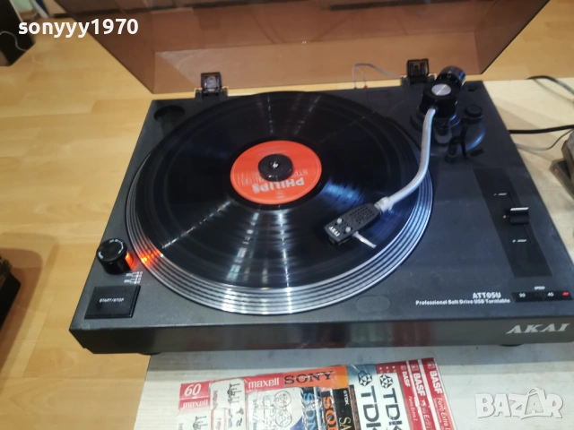 AKAI ATT05U USB-ВНОС GERMANY 0703261953, снимка 2 - Грамофони - 53749146
