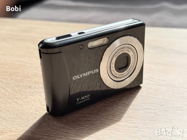 Olympus T-100 – комплект, готова за снимане, снимка 15 - Фотоапарати - 53886319