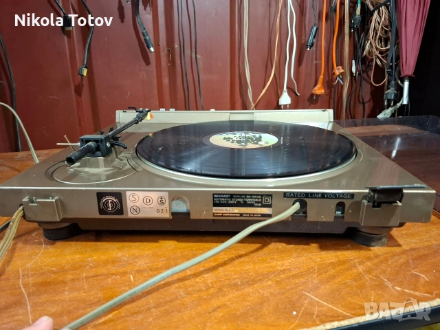 Продава се грамофон Sharp RP-30. , снимка 6 - Грамофони - 54060245
